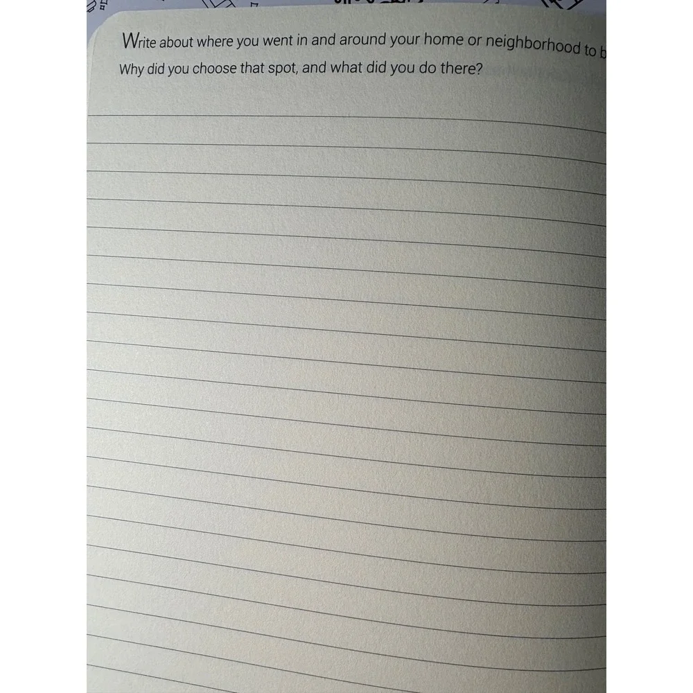 Piccadilly 8x6 Blue The Story of My Life Guided Journal Memory Book Academia